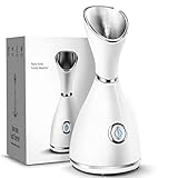 Facial Steamer, Warm Mist Face Steamer Professional Facial Humidifier Portable for Home Skin Spa, Atomizer for Deep Cleaning Pores and Moisturizing (1)