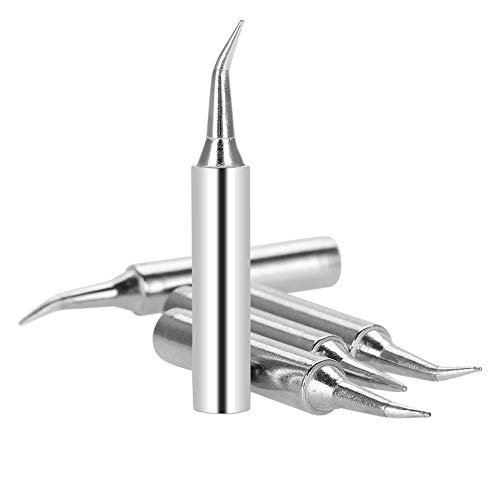Image of 5Pcs 900M Soldering Iron Tips Solder Tip Tool Replacement for 936 Rework Station Tips