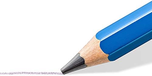 Staedtler Mars Lumograph Jumbo 100J Design Journey - Blister Pack of 5 Graphite Pencils (8B/6B/4B/2B/Hb)