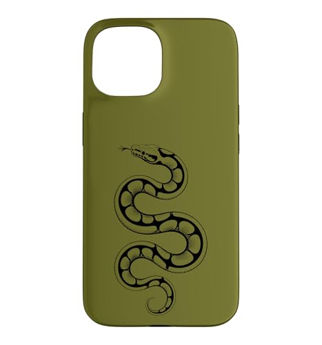Ball Python Sketch �~�j�}���X�g�� - �O���[�� �X�}�z�P�[�X iPhone 15 �p