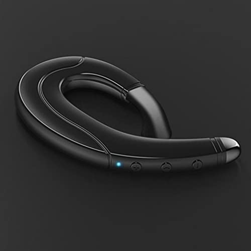 Baoblaze Condução óssea 5.0 Orelha-Gancho de Ouvido não Orelha Plug Cancelamento de Ruído com Micro,