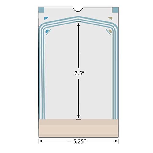 Self-Sealing Sterilization Pouch 5 1/4" X 7 1/2" (Box Of 200) #TOP1