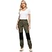 Yenwits Wanderhose Damen Outdoor Hosen Langlebig Robust Atmungsaktiv Trekkinghose Arbeitshose für Outdoor-Aktivitäten und Außenarbeiten(2093,Amy Grün,3XL)