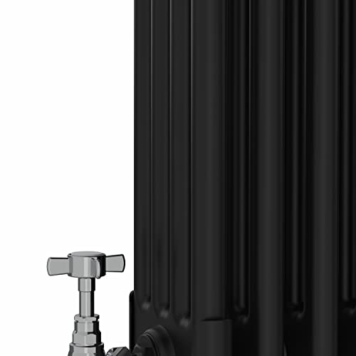 Radiateur horizontal noir pour salon chaleureux NRG - 8