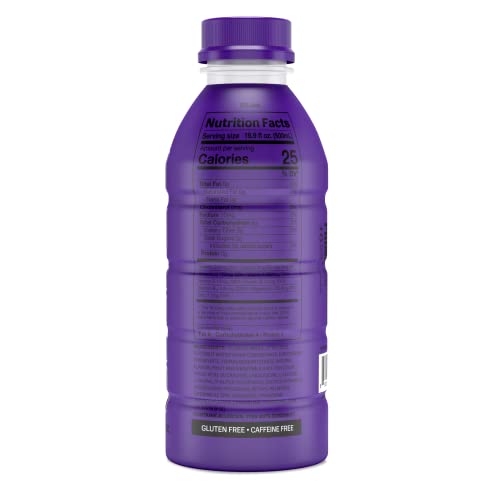 Image of Prime Grape Hydration Drink, 16.9 fl oz ℮ 500 ml, 12 Pack