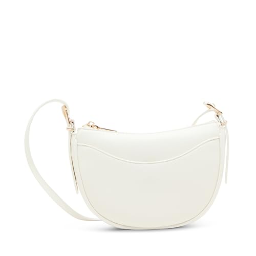 Anne Klein Sculpted Buckle Half Moon Crossbody