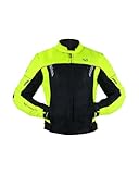 Bauchmuskeln PU Protekoren WMW WALI MOTO WEAR Motorradjacke Herren mit Protektoren textil bikerjacke wasserabweisend winddicht motorrad leicht kombi jacke (as3, alpha, s, regular, regular)