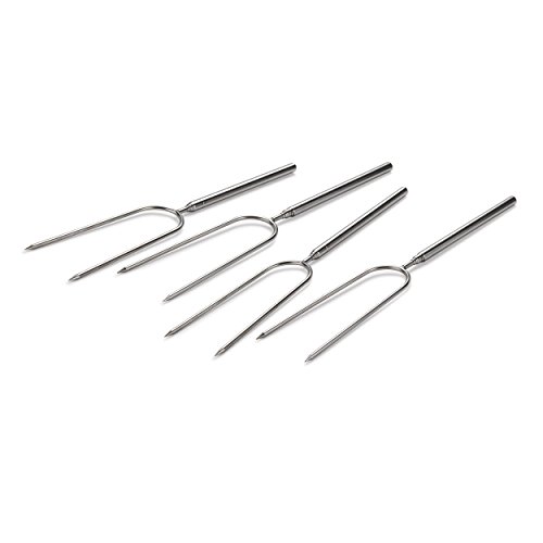 Woodriver Project Kit - Stainless Steel Campfire Roasting Fork, 4-Piece