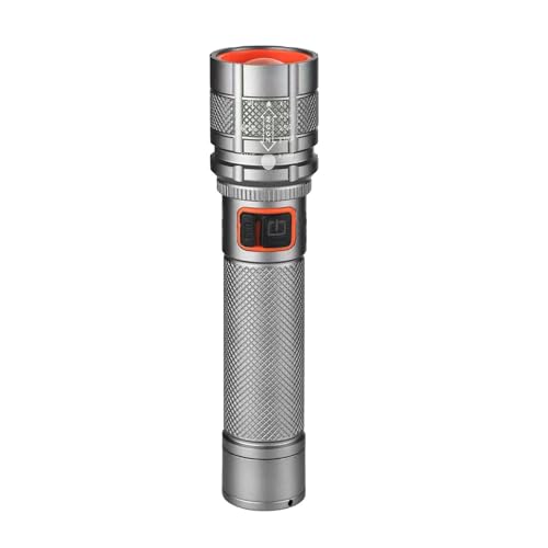 Image of MZ M932 (Rechargeable LED Metal Torch) Zoomable 80W with 1500mAh Battery, 120 min Operating Time