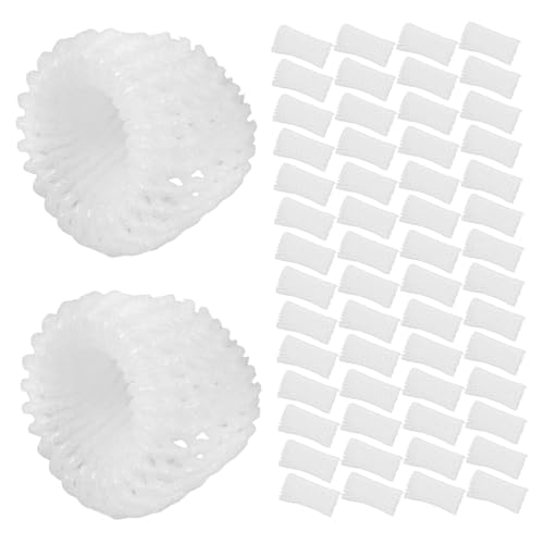 Happyyami Garden Mesh Netting for Fruit and Plant Protection Foam Net Sleeve Cover for Eggs Strawberries and Other Delicate Items