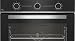 Beko BBIMA13100X Multifunktions-Einbauofen, 60 cm, schwarzes Kristallglas und Edelstahl, 72 l, Wi-Fi HomeWhiz, Klasse A