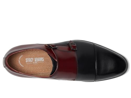 Stacy Adams Men's Raythorne Cap Toe Double Monk Strap Loafer2
