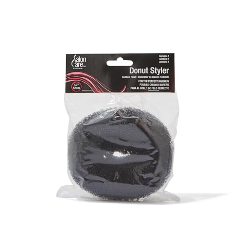 Salon Care Large Donut Styler Black Black
