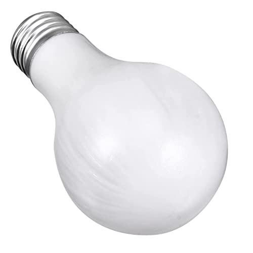 Milesmagic Close Up Comedy Magic Lamp Led Glow In Hand, Push Button Model Gimmick Battery Light Bulb For Magic Trick, White #TOP1