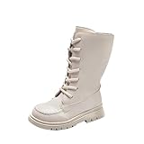 Design élégant et multi-style : ces bottes pour filles combinent l'équitation, le combat, le punk et l'esthétique gothique, avec une longueur mi-mollet qui ajoute une touche tendance. Fabriqués en cuir PU, ils présentent un look élégant adapté pour un usage quotidien et les occasions soucieuses du style
