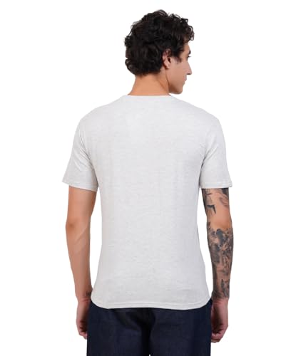Image of Men's Super Combed Cotton Round Neck Half Sleeve T-Shirt | Soft Breathable Cotton Fabric | Stylish Comfortable Wearfor Men | Quality Regular Fit