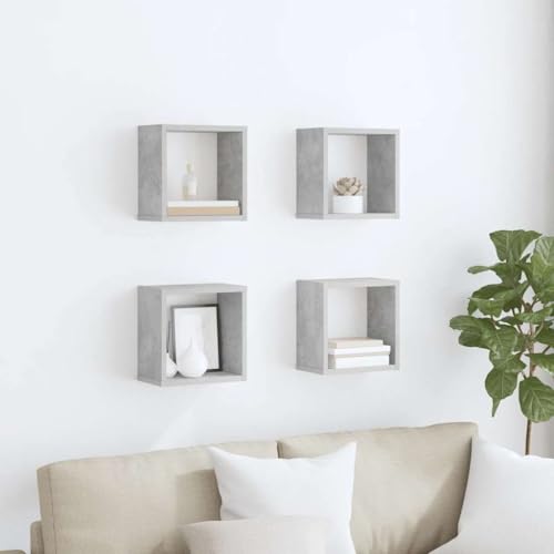 Étagères murales cube pour optimiser les petits espaces du salon - 4