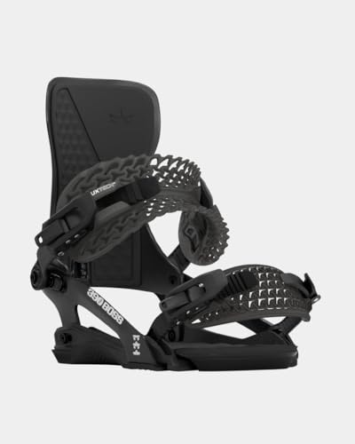 Rome Mens 390 Boss Fullwrap Snowboard Binding - 2024/2025 Black | Medium/Large - Thumbnail 2