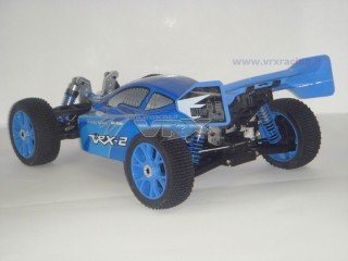 VRX-2E Buggy Elettrico Brushless con Batteria Lipo 11,1V e Radio 2.4gHz in Scala 1/8 4WD RTR