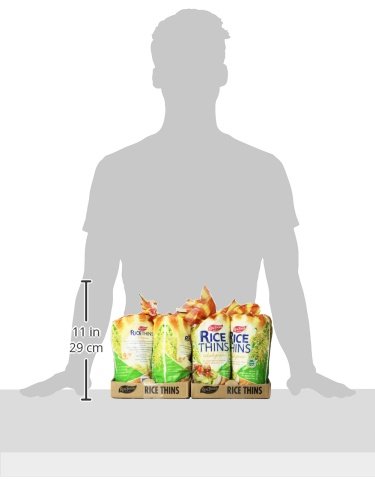 Real Foods Rice Thin-whgr/gf-ff, 5.3-Ounce Units (Pack of 12)