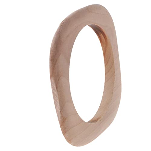 Bracelets en bois brut carré lot de 6 manchette DIY à customiser