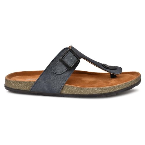 Image of HEALTH FIT Comfortable & LightWeight | Fashionable & Everyday Stylish & Durable Design Slip-on Style Flip Flops for Gents HF3078