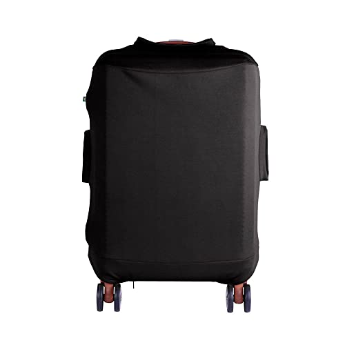 Capa Para Mala De Viagem Tamanho P Em Tecido Neoprene (Preto)