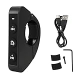 Télécommande Bluetooth multifonctionnelle, changement de musique Bluetooth, réponse aux appels, longue autonomie, étanche et antidérapante