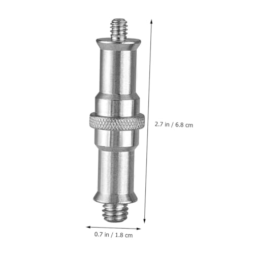 Adaptador de tornillo 1/4 a 3/8 para monopod y estabilización de cámaras en ruta 4