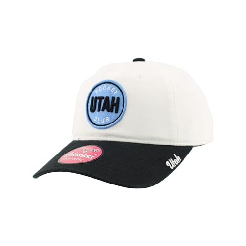 Utah Hockey Club NHL Officially Licensed Women's Adjustable Hat Girlfriend Icon White
