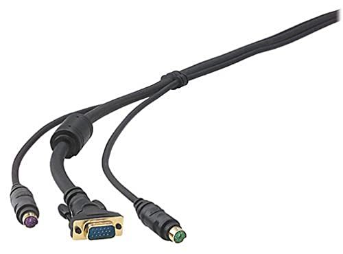 Cable Kit PS2 KVM Belkin para conectar dos ordenadores a una pantalla