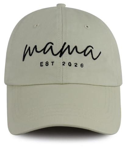 Mama EST 2026 Gorra de Béisbol Ajustable para Mujer miniatura 1