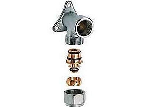 5556 1244191 Raccordo a muro tubo F 1/2 CROMO