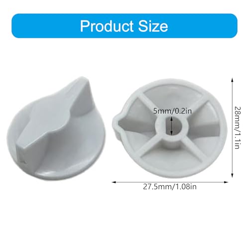 Miniatura 4 de Interruptores Giratorios De Repuesto Para Ventilador De Baño 146mt574, Fácil Agarre Y Tapa De Botón De Control Preciso