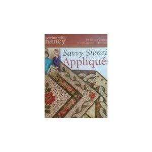 Paperback Savvy Stencil Appliques Book