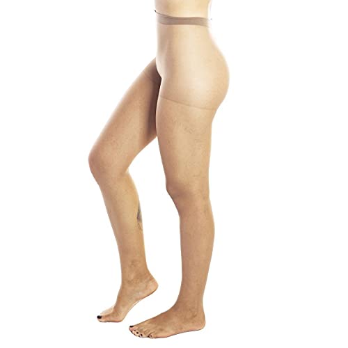 Meia-Calça Lupo Fio 15 Feminino, Natural, M