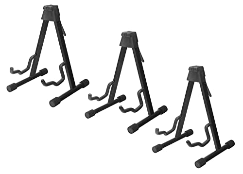 Lot de 3 McGrey GS-UNI Stand de Guitare Universel - Les Beatles, Paul McCartney, John Lennon, RIngo Starr, George Harrison Lot de 3 McGrey GS-UNI Stand de Guitare Universel