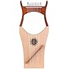 AACXRCR 10-snarige houten harp harp vuren fineer bord houten snaarinstrument Suzuki muziekinstrument (kleur: B) (Color…