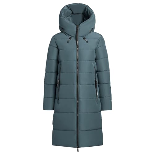 khujo Abrigo de mujer Jilias 5 Chaqueta, azul oscuro, XXL