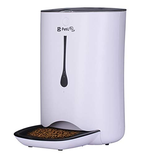 WESTLINK 7L Chien et Chat Distributeurs Automatiques de Nourriture Automatique Pet Feeder avec L'enregistreur Vocal et La Minuterie Programmable