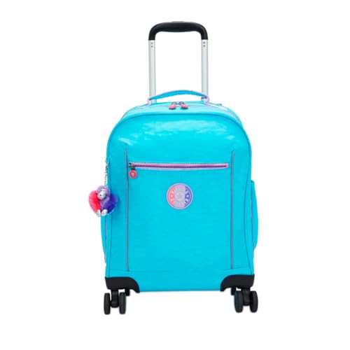 Mochila Mese de Rodinhas Kipling Galaxy Turq FC