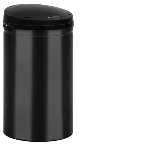 Générique Poubelle à capteur Automatique 40 L Acier au Carbone Noir,Maison & Jardin,Produits ménagers,Conditionnement des déchets,Poubelles & corbeilles à déchets,Noir,3.39 KG,322699