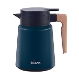 SDREAM Coffee Carafe Stainless Steel Heavy Duty Thermal Carafe,Double Walled Insulated Vacuum Flask,