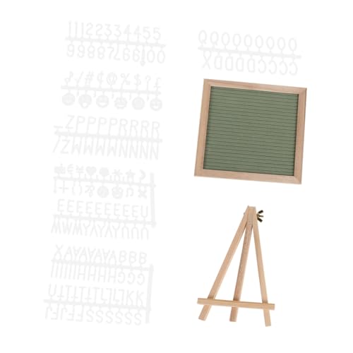 Gogogmee Tableau à Lettres Pour Maison Avec Lettres Cadre Bois Tableau Messages Format Carré Bureau