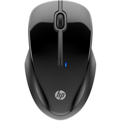 HP 250 Dual Mouse, For Computer or Laptop, Multi-OS & Device Compatibility, Dual-Mode 2.4 GHZ or Bluetooth Connectivity, Multi-Surface Technology, 1 Year Battery Life, Ambidextrous, Black