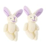 Doux et confortable : fabriqué à partir d'un matériau en peluche, ce lapin est doux et confortable, ce qui le rend idéal pour les câlins et le réconfort,