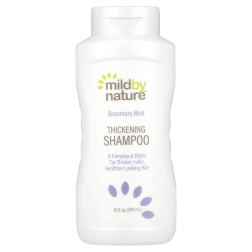 Mild by Nature, Thickening B Complex + Champú de Biotina by Madre Labs, No Sulfates, Rosemary Mint, 414 ml