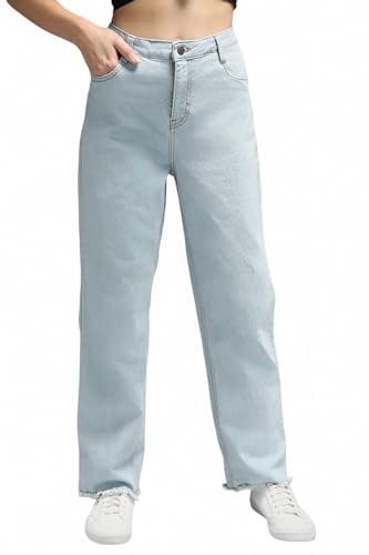 Image of HIGH Star Women's Straight Fit Mid Rise Jeans