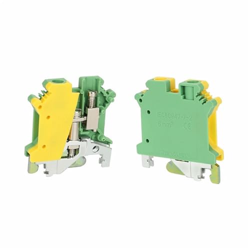 Bloque de terminales modulares USLKG 6N de tornillo con cable de tierra de 6 mm² 5