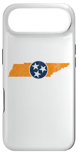 Vintage Tennessee State Outline Tri Star Emblem Distressed �X�}�z�P�[�X iPhone Air �p